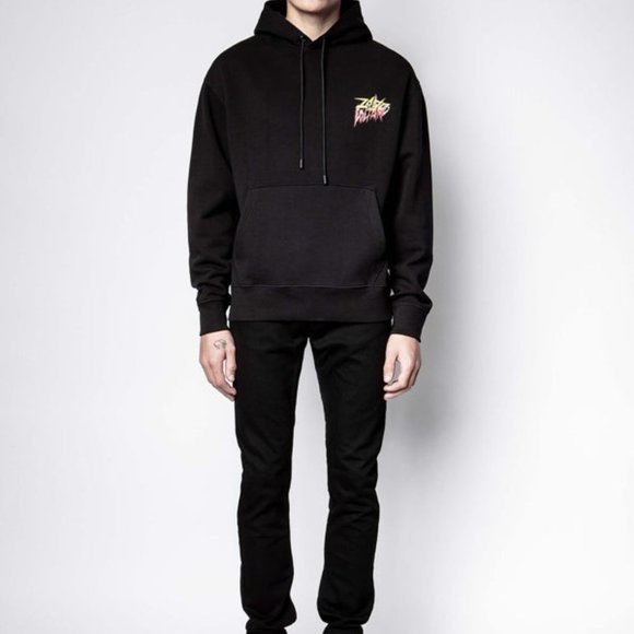 NWT Zadig & Voltraire Sanchi Photoprint CDF Sweatshirt, Size XS, S, M - Picture 3 of 6